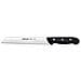 Serie Maitre - Coltello Pane - Lama Acciaio Inossidabile Nitrum 210 Mm - Manico Polipropilene Colore Nero - Foto miniatura 1