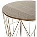 Tavolino Lanark Oro Con Contenitore - Foto miniatura 8