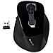 MOUSE BOW BLACK WIRELESS OTTICO 2.4 GHZ -800/1200/1600 DPI - Foto miniatura 1