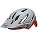 Casco Mtb 2019 4forty Cliffhanger Matte Gloss Grigio Crimson (l 58-62cm, Grigio) - Foto miniatura 2