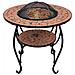 Tavolo Con Braciere A Mosaico Terracotta 68cm In Ceramica - Foto miniatura 7