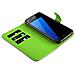 Custodia Compatibile Con Samsung Galaxy S7 Edge In Verde Menta - Coperchio Protettiva Con Chiusura Magnetica, Funzione Stand E Tasca Per Le Carte - Foto miniatura 5
