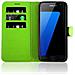 Custodia Compatibile Con Samsung Galaxy S7 Edge In Verde Menta - Coperchio Protettiva Con Chiusura Magnetica, Funzione Stand E Tasca Per Le Carte - Foto miniatura 6
