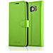 Custodia Compatibile Con Samsung Galaxy S7 Edge In Verde Menta - Coperchio Protettiva Con Chiusura Magnetica, Funzione Stand E Tasca Per Le Carte - Foto miniatura 8