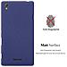 Custodia Compatibile Con Sony Xperia T3 In Frost Blu Scuro - Coperchio Protettivo In Silicone Tpu Flessibile - Foto miniatura 5