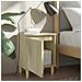 Comodini Gambe in Legno Massello 2pz Rovere Sonoma 40x30x50cm - Foto miniatura 3