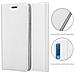 Custodia Compatibile Con Samsung Galaxy A7 2018 In Classy Argento - Coperchio Protettiva Con Chiusura Magnetica, Funzione Stand E Tasca Per Le Carte - Foto miniatura 7
