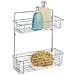 Mensola Bagno Avesta, 2 Ripiani Argento, - Foto miniatura 2