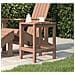 Tavolo Da Giardino Adirondack Marrone 38x38x46 Cm Hdpe - Foto miniatura 1
