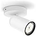 Lampada Da Soffitto Con Un Faretto Pongee Bianco 82x138x100 Mm Metallo - Foto miniatura 1