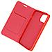 Custodia Per Iphone 14 Portacarte E Supporto Video Rossa E Oro - Foto miniatura 4