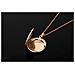 Collana Con Medaglione Rotondo Con Foto In Acciaio Inossidabile Gold - Foto miniatura 3