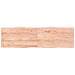 Piano Tavolo Marrone Chiaro 180x50x (2-4) cm Rovere Non Trattato - Foto miniatura 1