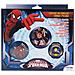 Cuscino Collo Da Viaggio Spiderman Imbottito Universale Bambini Blu - Foto miniatura 3