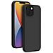 Cover Per Iphone 14 In Silicone Soft Touch, Nero - Foto miniatura 1