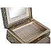 Scatola-portagioie Dkd Home Decor 17,5 X 12,5 X 8,5 Cm Champagne Naturale Alluminio - Foto miniatura 2