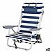 Sedia Da Spiaggia Azzurro Bianco 50 X 76 X 45 Cm (2 Unità) - Foto miniatura 1