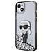 Cover Per Iphone 15 Plus Floating Ikonik Glitter, Argento - Foto miniatura 1