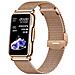 Smartwatch 5.0 Con Antifurto E Cinturino Milanese In Acciao Inox, Oro - Foto miniatura 1