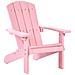 Sedia Per Bambini Rosa Adirondack - Foto miniatura 3