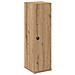 Mobile Da Bagno Con Portarotolo Rovere Artigianale 20,5x22x72cm - Foto miniatura 2