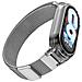 Cinturino Magnetico Per Xiaomi Mi Band Con Custodia Trasparente Silver Xiaomi Mi Band 3/4/5/6 - Foto miniatura 3
