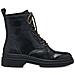 Black Casual Closed Booties Stivaletti Pelle Scarpe Donna Nero Eu 41, 1-25230-41 001 - Foto miniatura 2