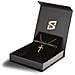 Collana Serasar Premium Da Donna [hope] | Acciaio Chirurgico Inossidabile 316l | Impermeabile | Lunghezza Regolabile | Colore: Argento | Include Portagioie - Foto miniatura 2