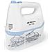 Sbattitore Manuale BA 3750 con 6 Livelli di Velocità Potenza 400 W Colore Blu Bianco - Foto miniatura 4