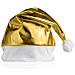 Cappello Di Babbo Natale In Colore Metallico. - Foto miniatura 1