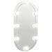 Specchio Con Luci Led 80x40 Cm Ovale In Vetro - Foto miniatura 1