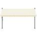 Lusso Casadino -  Tenda Da Sole Retrattile Crema 350x150 Cm In Tessuto E Acciaio - Foto miniatura 2