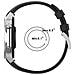 Cinturino Per Orologio In Silicone Per Oppo Watch X2, Oneplus Watch3 Black - Foto miniatura 5