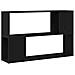 Libreria  Nero Rovere 100x24x63 cm in Legno Ingegnerizzato - Foto miniatura 7
