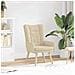 Sedia rilassante Crema 63 x 67 x 94 cm Tessuto - Foto miniatura 2