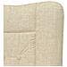 Sedia rilassante Crema 63 x 67 x 94 cm Tessuto - Foto miniatura 7