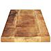 Piano per Tavolo 120x30x2,5cm Rettangolare Legno Mango Grezzo - Foto miniatura 4