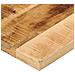 Piano per Tavolo 120x30x2,5cm Rettangolare Legno Mango Grezzo - Foto miniatura 6