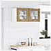 Armadio pensile Riga 2 pcs Rovere artigianale 40 x 31 x 40 cm - Foto miniatura 4
