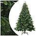 Albero di Natale Artificiale con Rami Pieghevoli Verde 240 cm - Foto miniatura 1