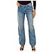 Jeans Lunghi Dal Taglio Dritto 6y5j15-5dwqz Donna - Foto miniatura 1