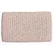 Sgabello In Legno E Cotone Intrecciato Beige 67x30x43h Cm - Foto miniatura 6