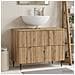 Armadio per Lavabo da Bagno ZWOLLE Rovere Artigianale - Foto miniatura 2