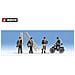 Spazzacamino 4 personaggi con accessori HO - Foto miniatura 1