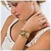 Orologio Unisex mk5786 al quarzo cinturino in acciaio - Foto miniatura 5