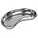 Bacinella Reniforme Inox - Bordo Basso - 280 X 141 X 33 Mm - Foto miniatura 1