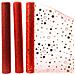 1 Rotolo Organza Assortito 35x200 Cm Rosso Regali Confezioni Addobbi Natale - Foto miniatura 1