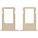 Slot Adattatore Scheda Nano Sim Per Apple Iphone 6s - Oro - Foto miniatura 2