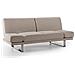 Divano Letto 3 Posti In Tessuto Beige York - Foto miniatura 15