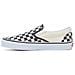 Scarpe Slip-on Classic Nero Bianco Checkerboard (eu 42 / Us 9, Bianco) - Foto miniatura 5